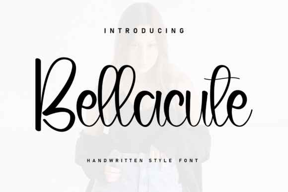 Bellacute: A Handwritten Font for Heartfelt Design