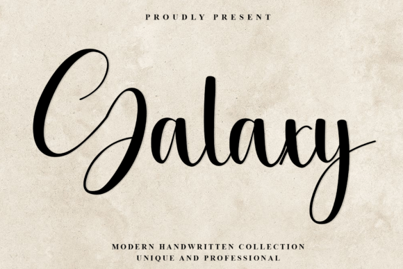 Elevate Your Visual Compositions with Galaxy Font