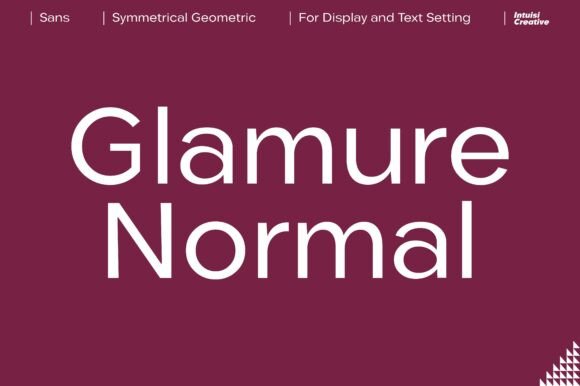 Glamure: The Typeface of Luxury and Refinement