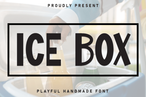 Ice Box: Elevating Design with Handwritten Elegance