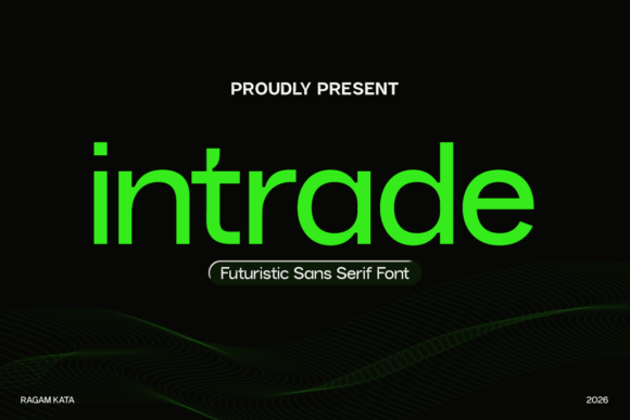 Intrade: The Futuristic Sans Serif for Modern Design