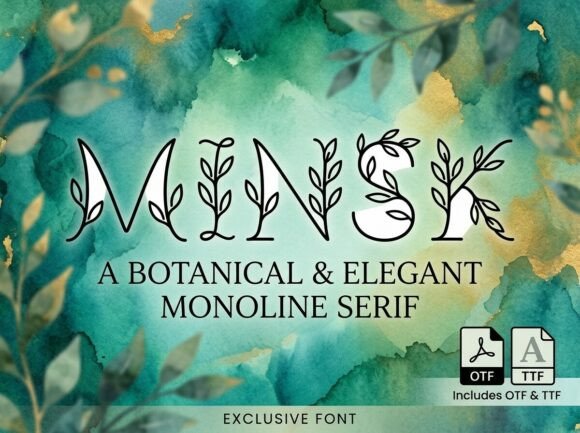 Minsk: The Bold Display Font for Impactful Design