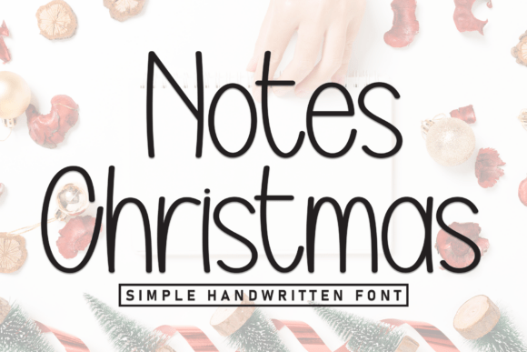 Notes Christmas: The Art of Whimsical Typography