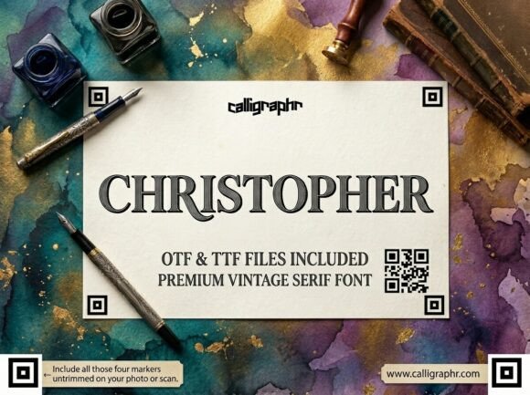 Rediscover Timeless Sophistication with Christopher Typeface